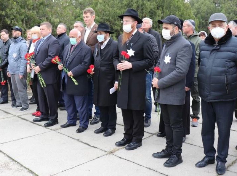 23 ноября в Евпатории состоялось траурное мероприятие, посвященное Дню памяти крымчаков и евреев Крыма – жертв нацизма.